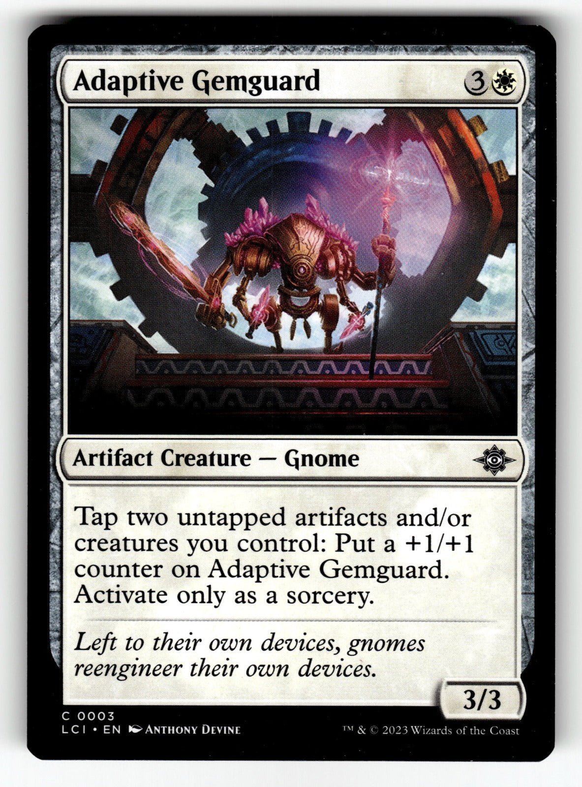 Adaptive Gemguard – 3 LCI: The Lost Caverns of Ixalan C LP