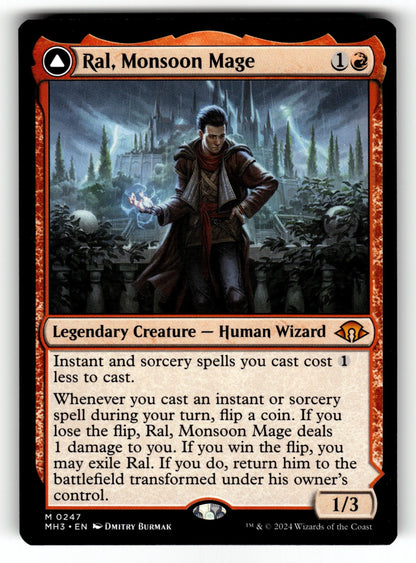 Ral, Monsoon Mage – 247 MH3: Modern Horizons 3 M NM