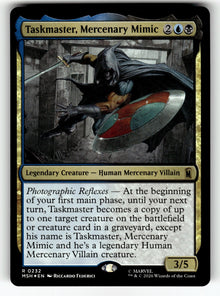 Taskmaster, Mercenary Mimic – 232 MSH: Marvel Super Heroes R Foil NM