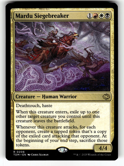 Mardu Siegebreaker – 206 TDM: Tarkir: Dragonstorm R NM