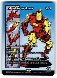 Cyberdrive Awakener (Borderless) – 53 MAR: Marvel Universe Eternal-Legal M NM