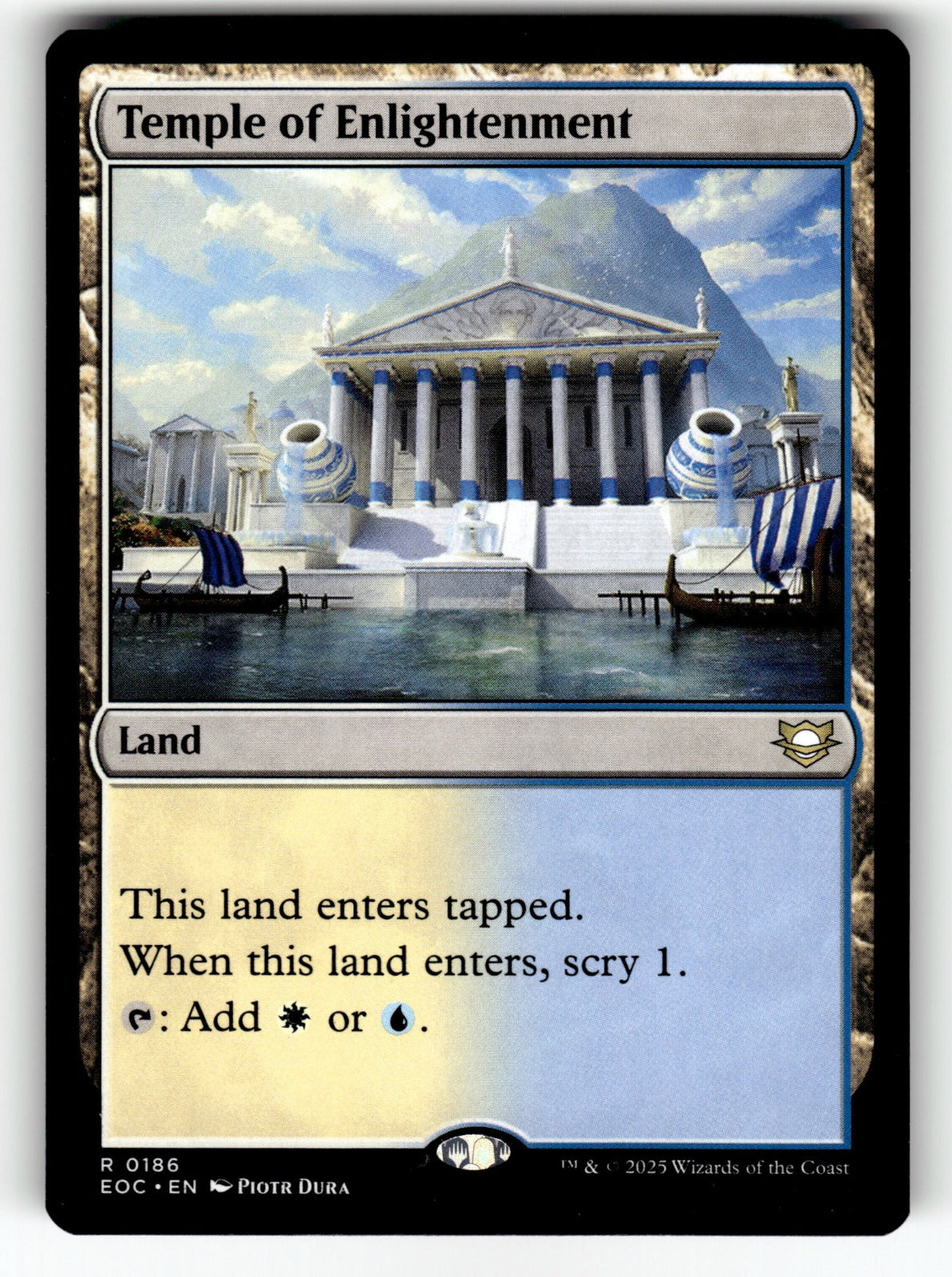 Temple of Enlightenment – 186 EOC: Commander: Edge of Eternities R NM