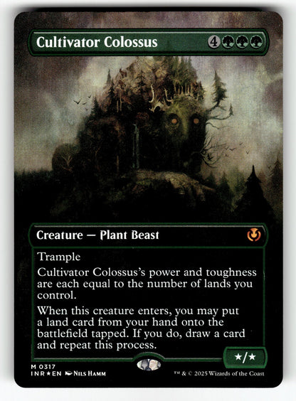 Cultivator Colossus (Borderless) – 317 INR: Innistrad Remastered M FoilNM