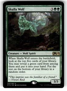 Skalla Wolf – 303 M19: Core Set 2019 R NM