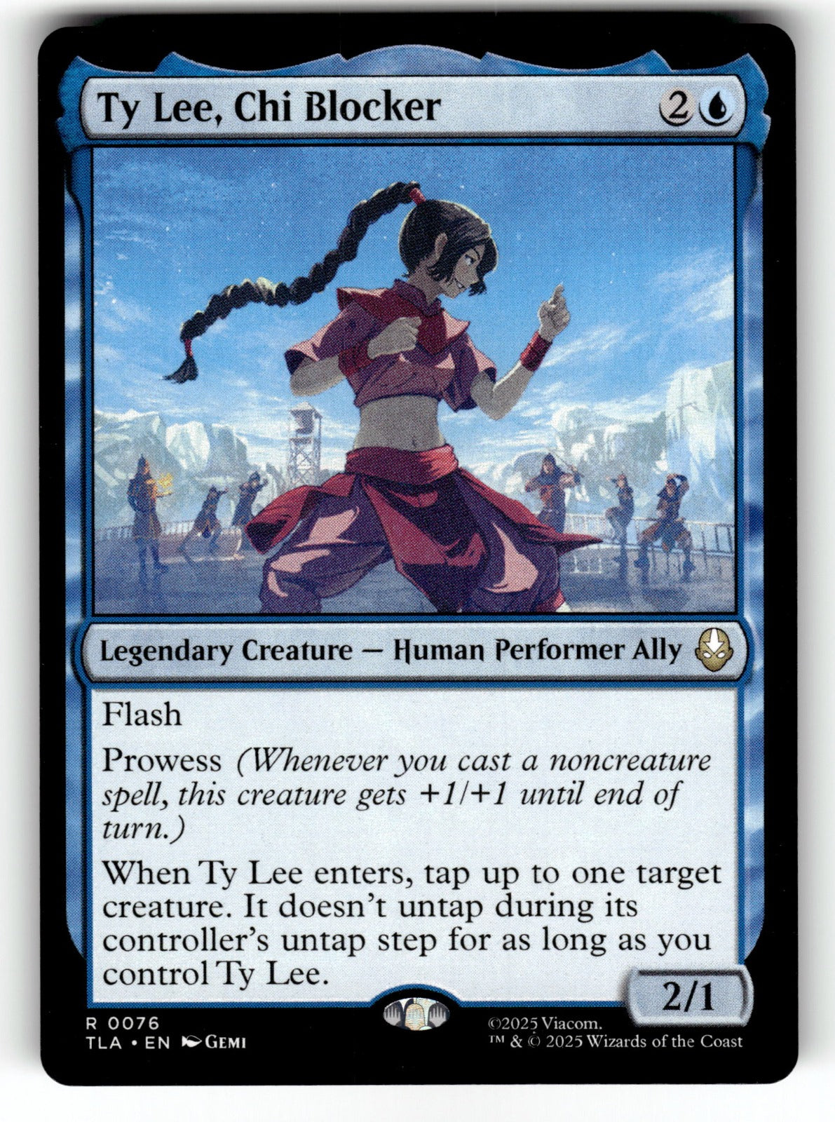 Ty Lee, Chi Blocker – 76 TLA: Avatar: The Last Airbender R NM