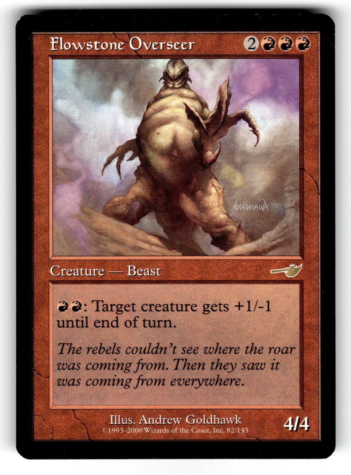 Flowstone Overseer – 82 NMS: Nemesis R LP