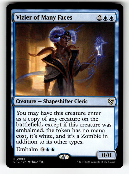 Vizier of Many Faces – 84 DRC: Commander: Aetherdrift R NM
