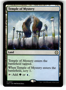 Temple of Mystery – 357 LCC: Commander: The Lost Caverns of Ixalan R NM