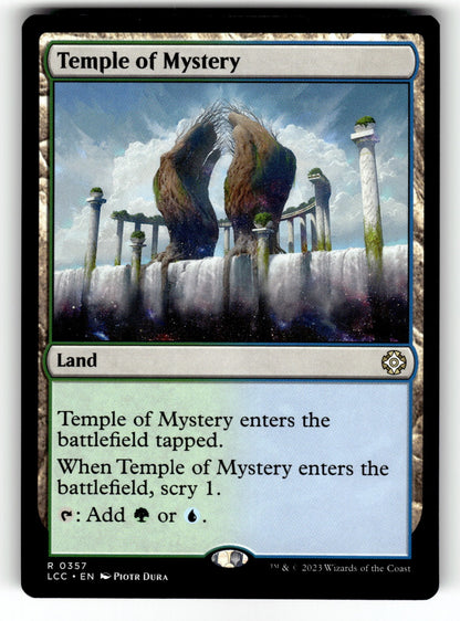 Temple of Mystery – 357 LCC: Commander: The Lost Caverns of Ixalan R NM