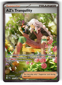 AZ's Tranquility – 120/086 CRI: ME04: Chaos Rising Special Illustration Rare Holo NM
