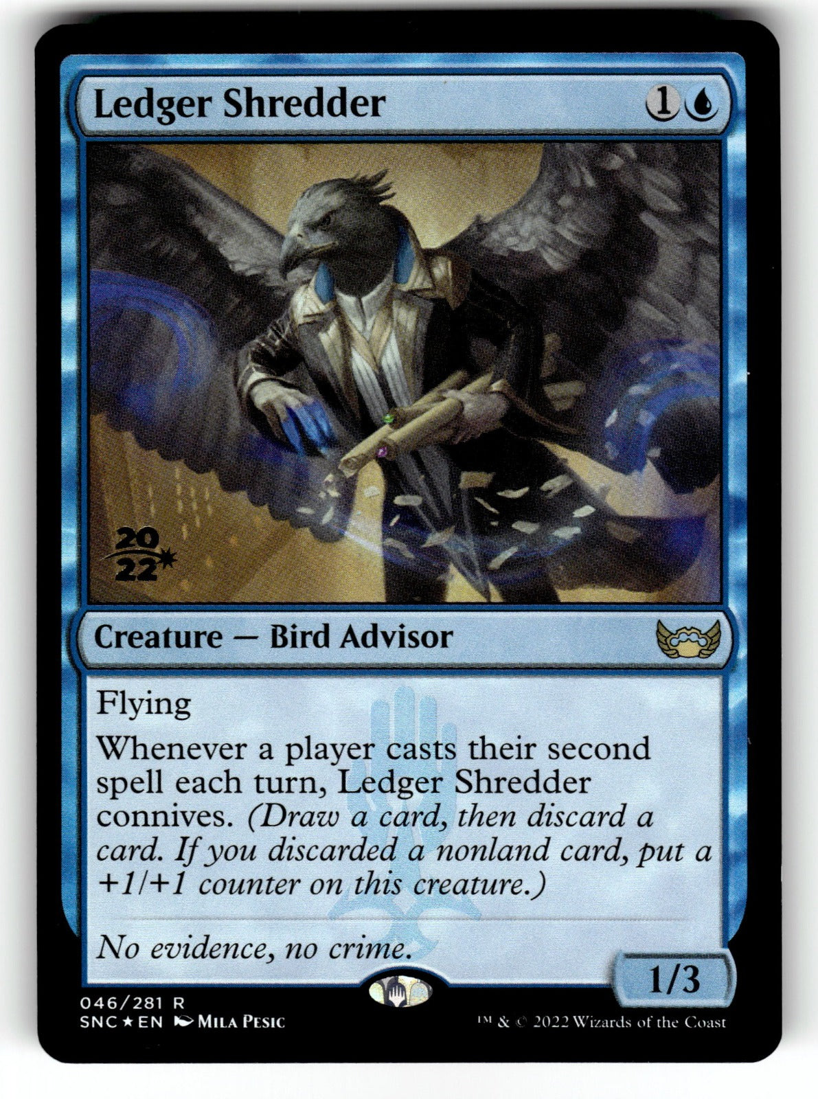 Ledger Shredder – 46 PRE: Prerelease Cards R Foil LP