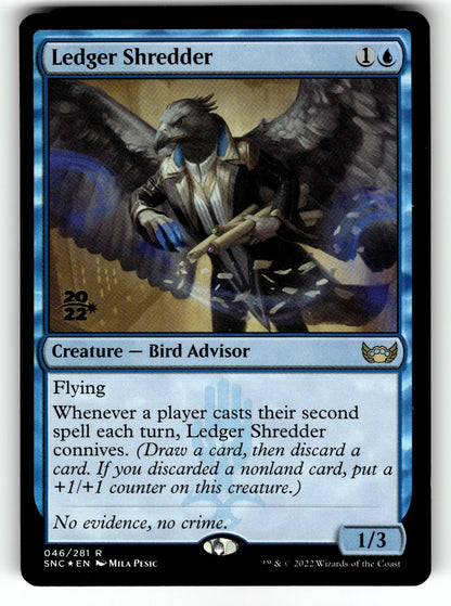 Ledger Shredder – 46 PRE: Prerelease Cards R Foil LP