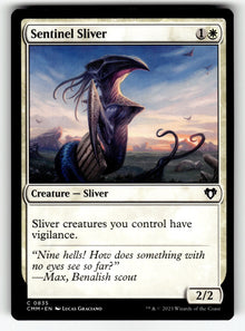 Sentinel Sliver – 835 CMM: Commander Masters C NM