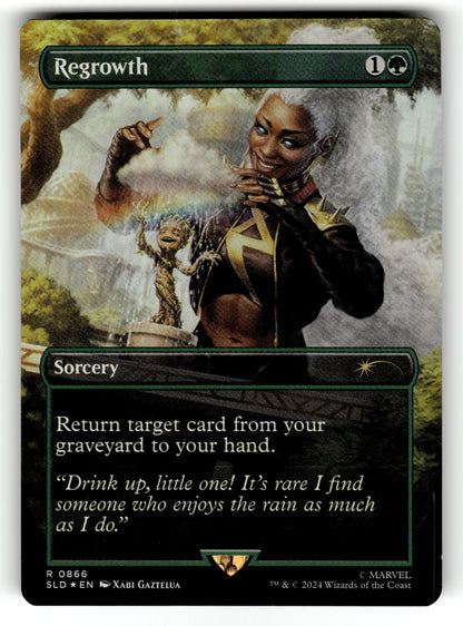Regrowth – 866 SLD: Secret Lair Drop Series R Foil NM