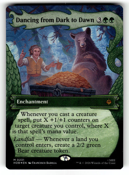 Dancing from Dark to Dawn (Showcase) – 231 HOB: The Hobbit M Foil NM