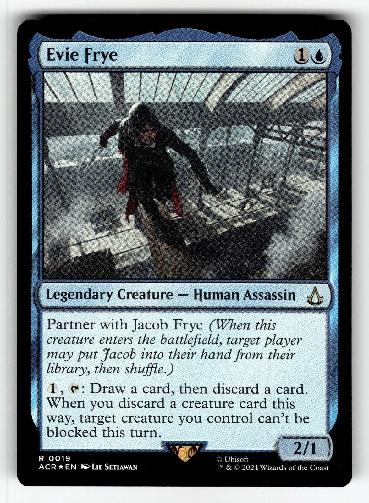 Evie Frye – 19 ACR: Universes Beyond: Assassin's Creed R Foil NM