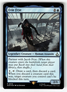 Evie Frye – 19 ACR: Universes Beyond: Assassin's Creed R Foil NM