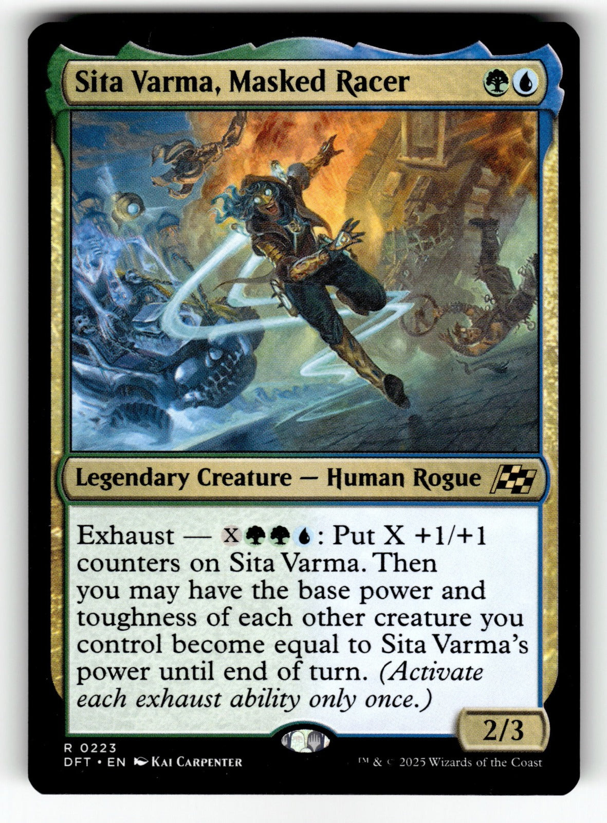 Sita Varma, Masked Racer – 223 DFT: Aetherdrift R NM