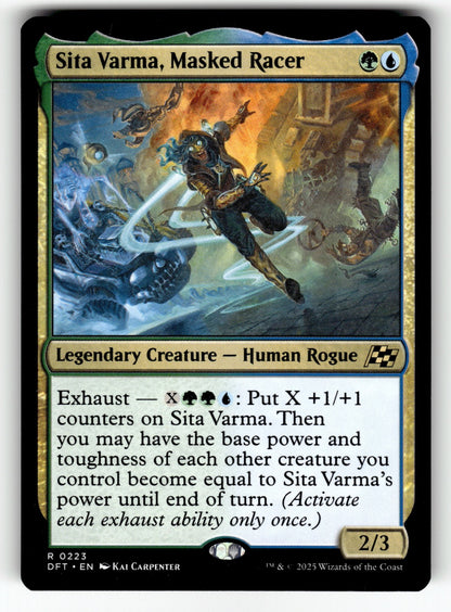 Sita Varma, Masked Racer – 223 DFT: Aetherdrift R NM