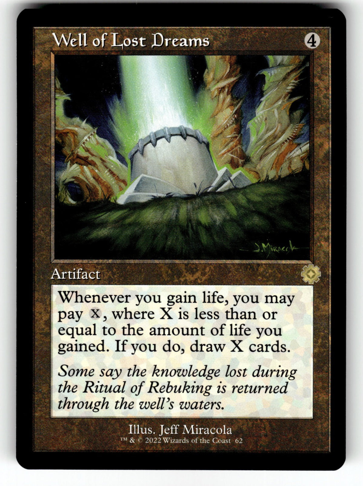 Well of Lost Dreams – 62 BRR: The Brothers' War: Retro Frame Artifacts R NM
