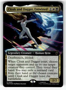 Cloak and Dagger, Entwined (Extended Art) – 419 MSH: Marvel Super Heroes R Foil NM