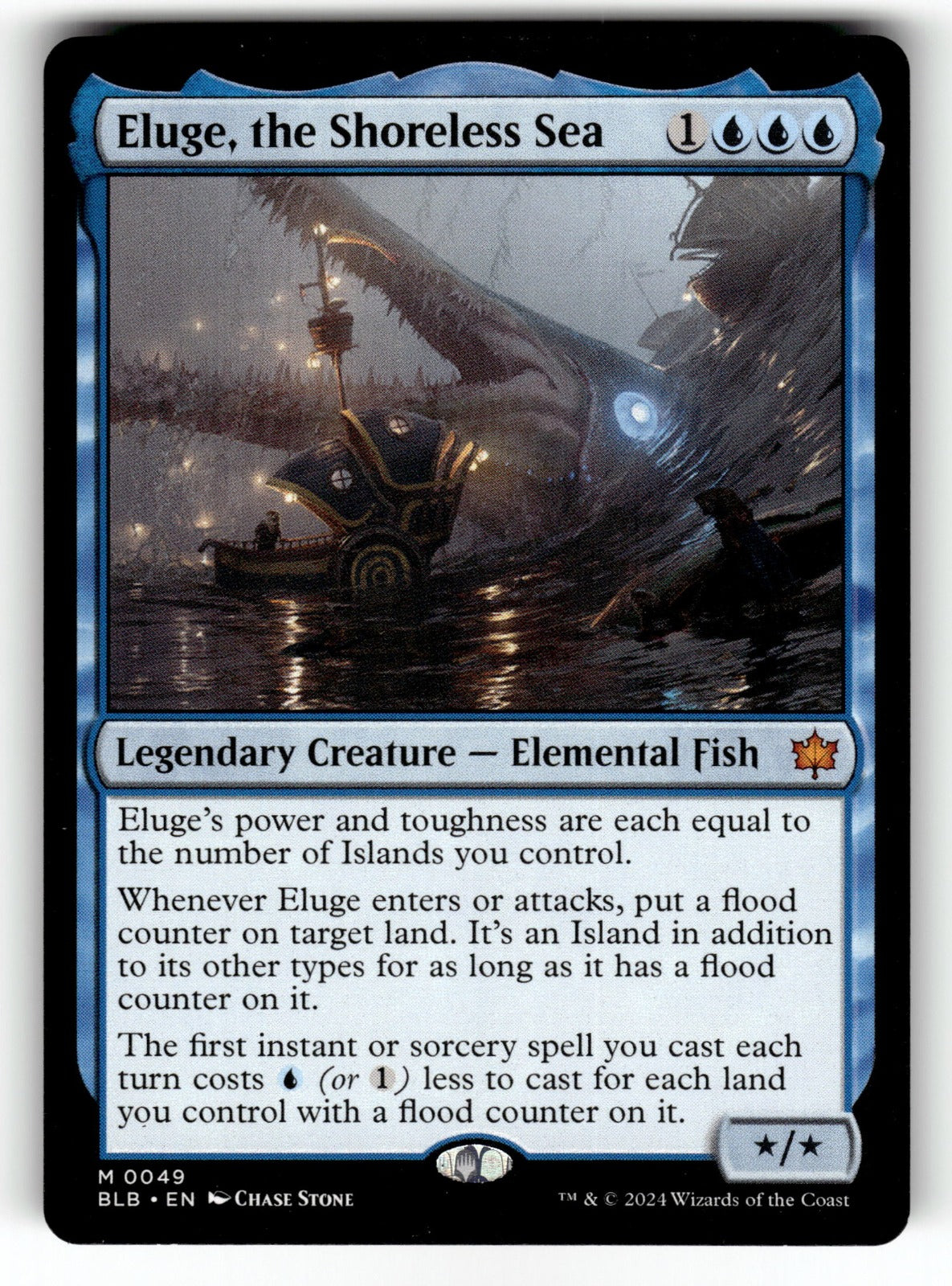 Eluge, the Shoreless Sea – 49 BLB: Bloomburrow M NM