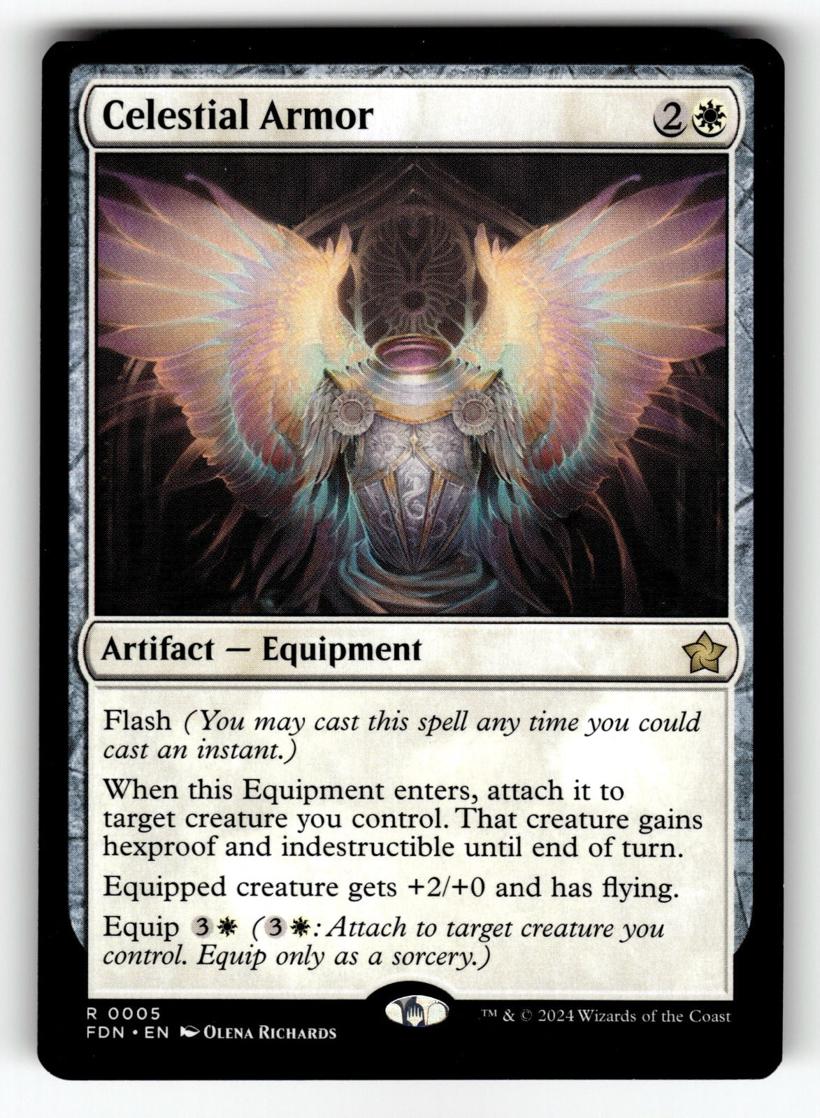 Celestial Armor – 5 FDN: Foundations R NM