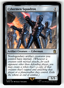 Cybermen Squadron – 176 WHO: Universes Beyond: Doctor Who R NM