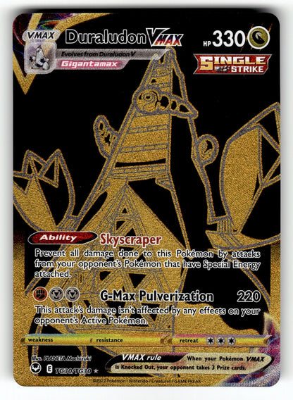 Duraludon VMAX (Secret) – TG30/TG30 SWSH12: TG: SWSH12: Silver Tempest Trainer Gallery Secret Rare HoloNM