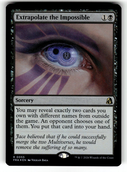 Extrapolate the Impossible – 55 FRA: Reality Fracture R Foil NM