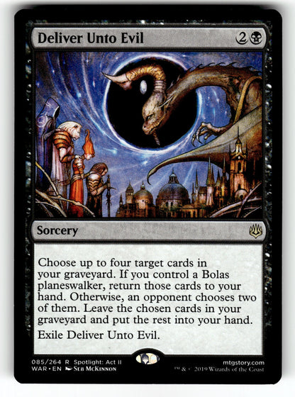 Deliver Unto Evil – 85 WAR: War of the Spark R NM