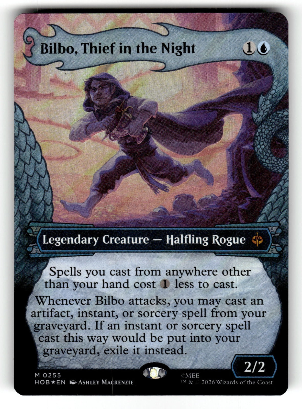 Bilbo, Thief in the Night (Showcase) (Surge Foil) – 255 HOB: The Hobbit M LP