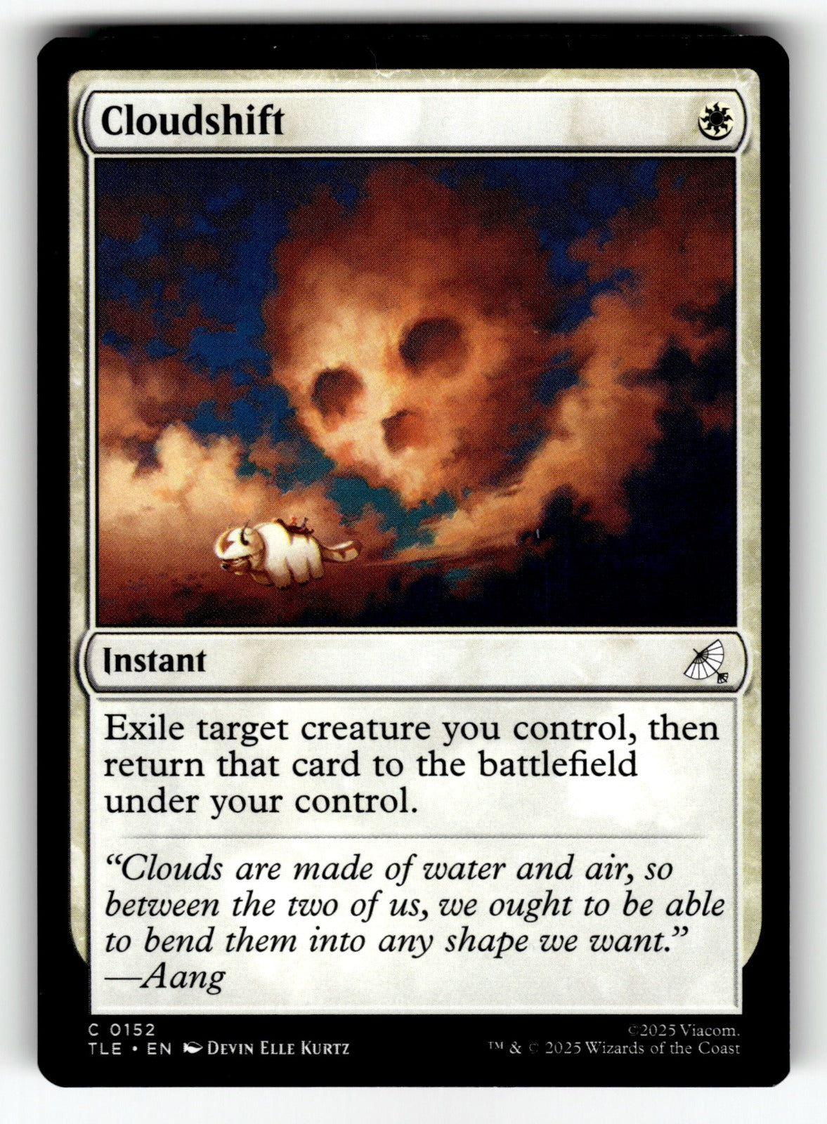 Cloudshift – 152 TLE: Avatar: The Last Airbender: Eternal-Legal C NM