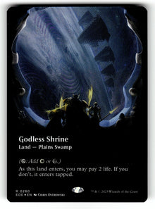 Godless Shrine (Borderless) – 280 EOE: Edge of Eternities R Foil NM