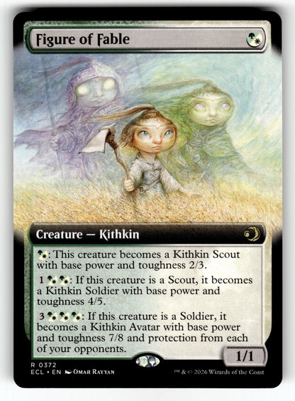 Figure of Fable (Extended Art) – 372 ECL: Lorwyn Eclipsed R NM