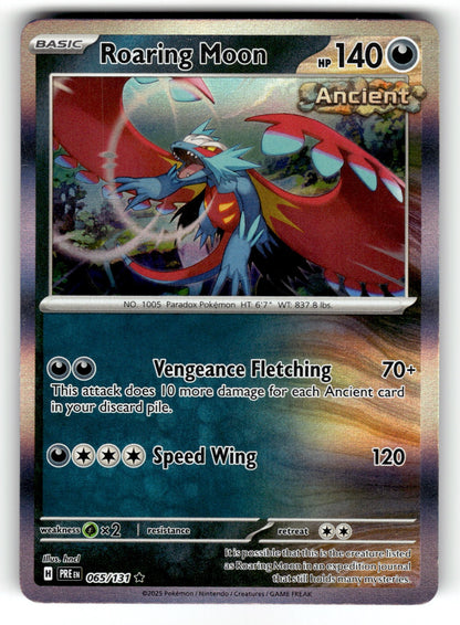 Roaring Moon – 109/162 TEF: SV05: Temporal Forces Rare Holo NM