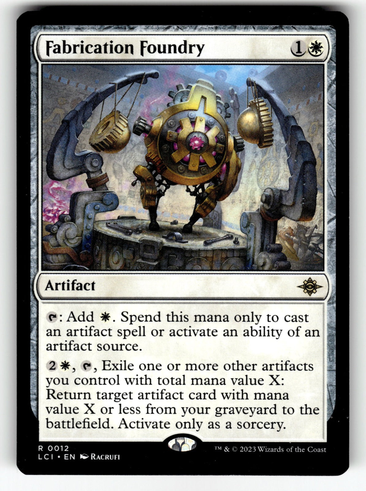 Fabrication Foundry – 12 LCI: The Lost Caverns of Ixalan R LP