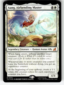 Aang, Airbending Master – 74 TLE: Avatar: The Last Airbender: Eternal-Legal M Foil NM