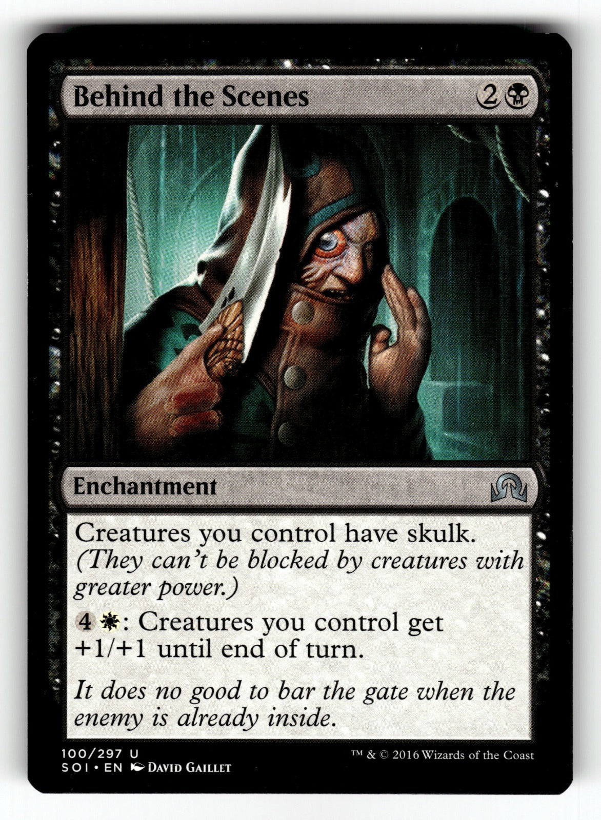 Behind the Scenes – 100 SOI: Shadows over Innistrad U NM
