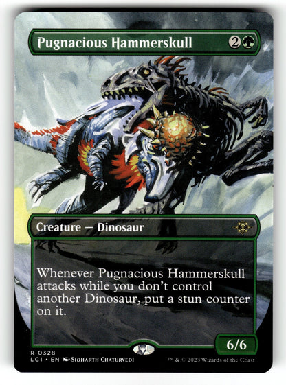 Pugnacious Hammerskull (Borderless) – 328 LCI: The Lost Caverns of Ixalan R NM
