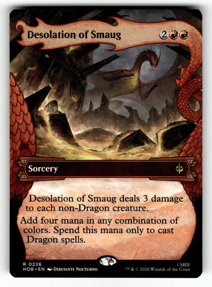 Desolation of Smaug (Showcase) – 226 HOB: The Hobbit R NM