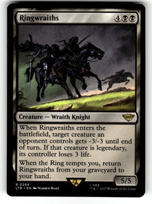 Ringwraiths – 284 LTR: Universes Beyond: The Lord of the Rings: Tales of Middle-earth R NM