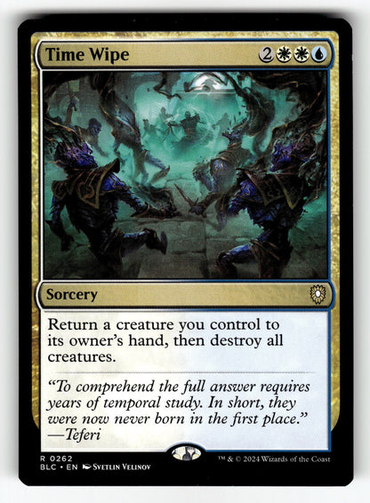 Time Wipe – 262 BLC: Commander: Bloomburrow R NM