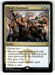 Ojutai's Command – 227 DTK: Dragons of Tarkir R LP