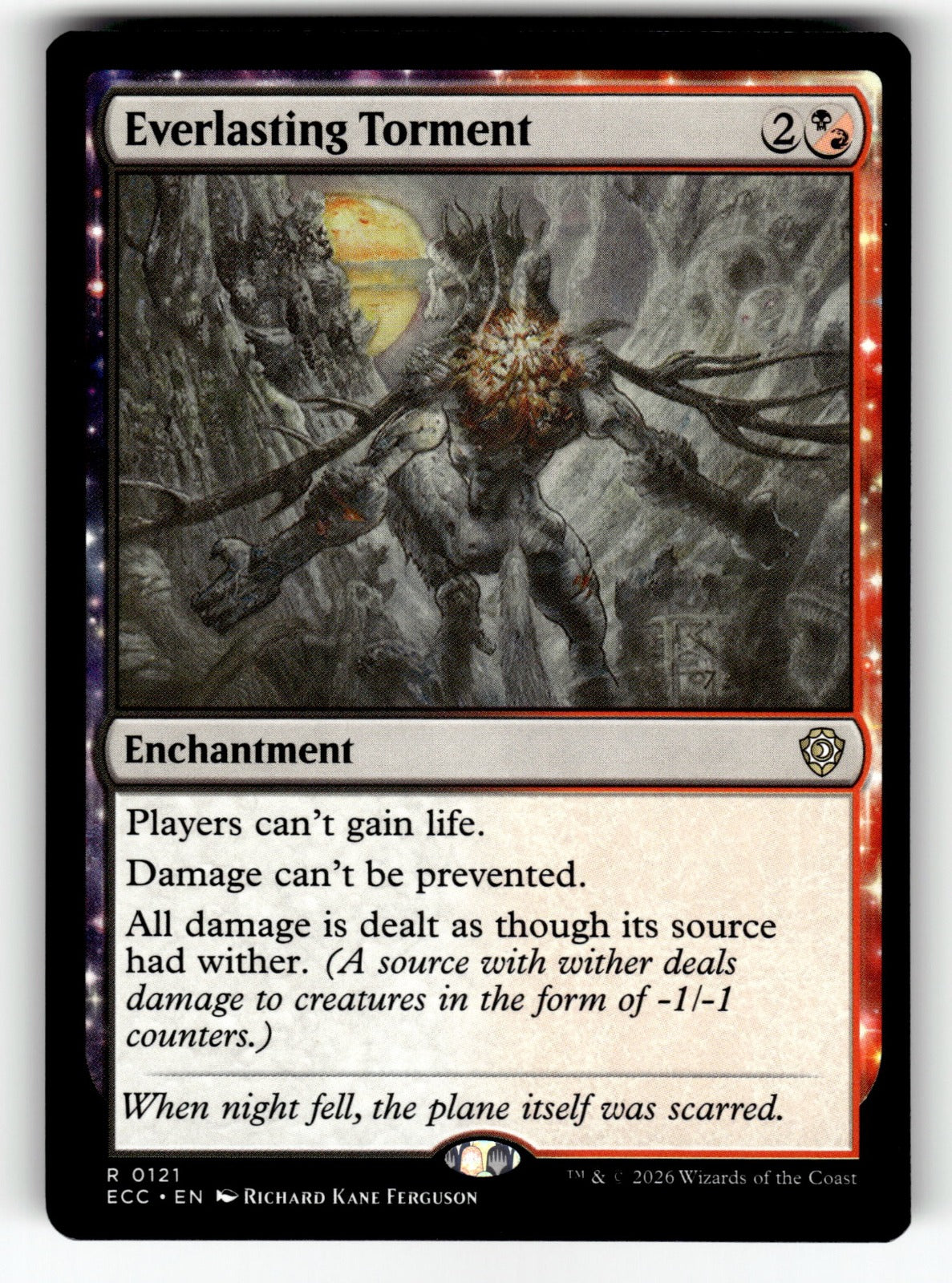 Everlasting Torment – 121 ECC: Commander: Lorwyn Eclipsed R NM