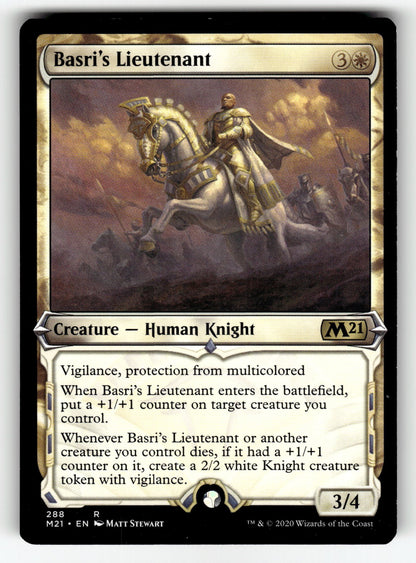 Basri's Lieutenant (Showcase) – 288 M21: Core Set 2021 R NM