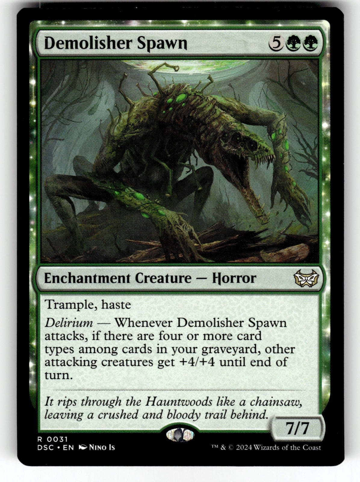 Demolisher Spawn – 31 DSC: Commander: Duskmourn: House of Horror R NM