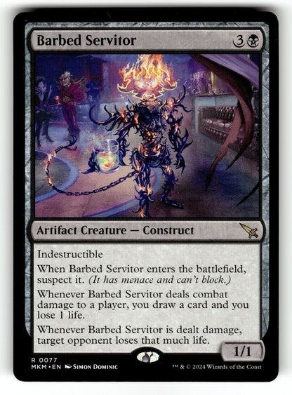 Barbed Servitor – 77 MKM: Murders at Karlov Manor R NM