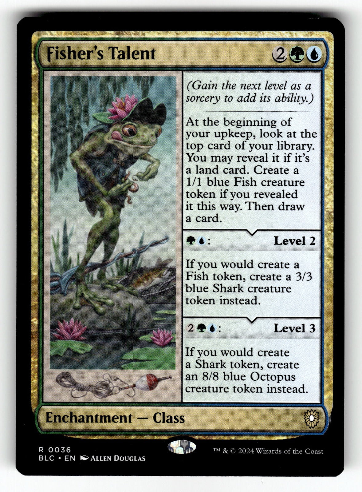 Fisher's Talent – 36 BLC: Commander: Bloomburrow R NM