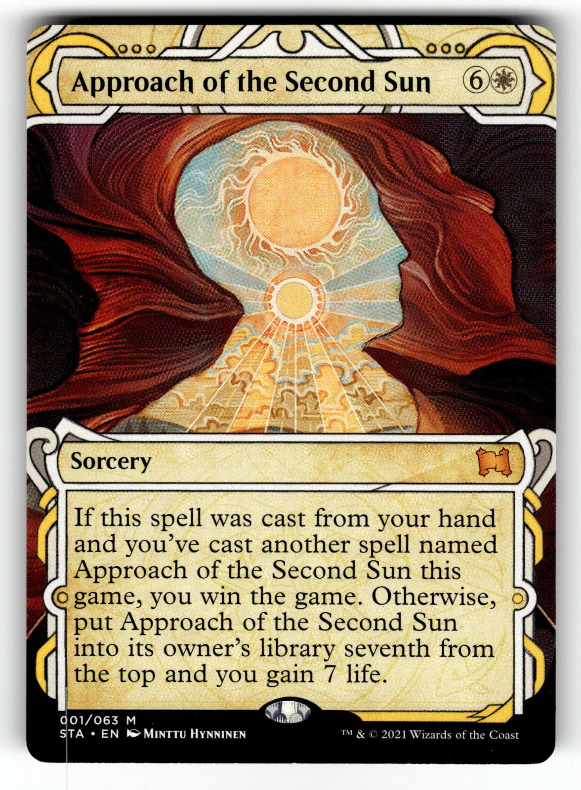 Approach of the Second Sun – 1 STA: Strixhaven: Mystical Archive M NM